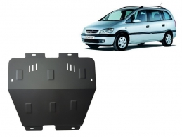 Cache sous moteur et de la boîte de vitesse Opel Zafira A 