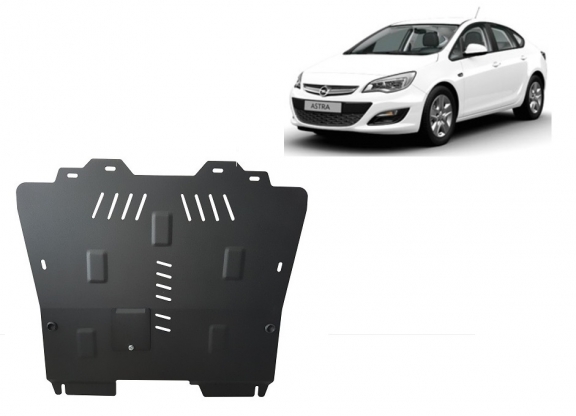 Cache sous moteur et de la boîte de vitesse Opel Astra J Sedan