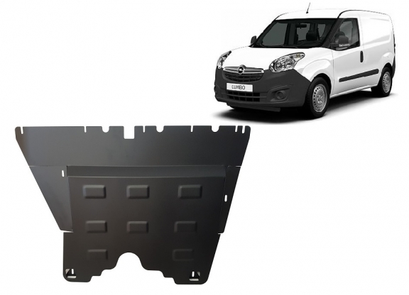 Cache sous moteur et de la boîte de vitesse Opel Combo D 