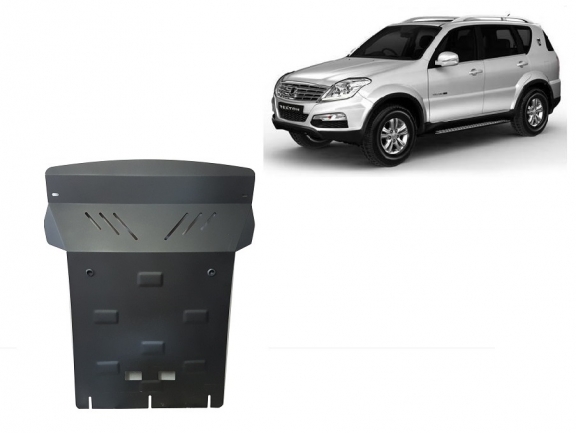 Cache sous moteur et de la radiateur SsangYong Rexton 2