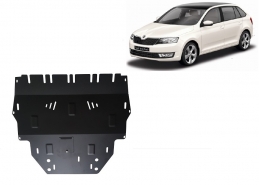 Cache sous moteur et de la boîte de vitesse Skoda Spaceback