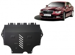 Cache sous moteur et de la boîte de vitesse Skoda Superb