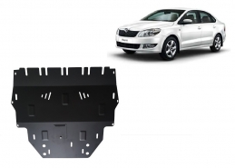 Cache sous moteur et de la boîte de vitesse Skoda Rapid