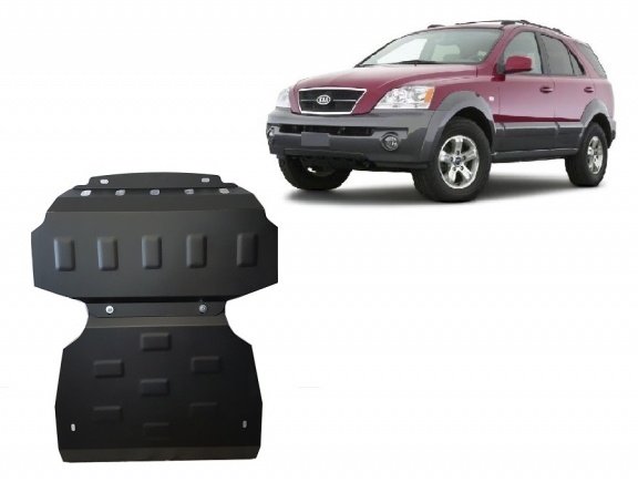 Cache sous moteur et de la radiateur Kia Sorento