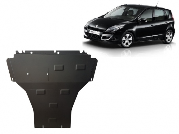 Cache sous moteur et de la boîte de vitesse Renault Scenic 3
