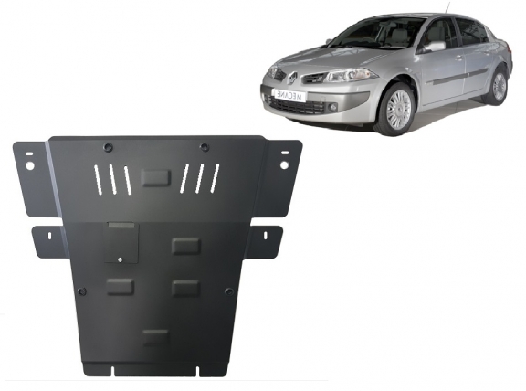 Cache sous moteur et de la boîte de vitesse Renault Megane 2