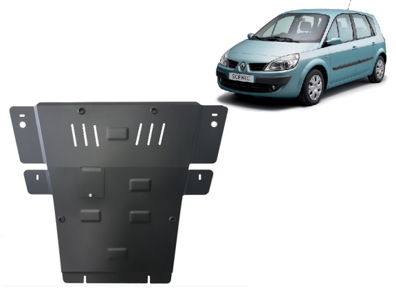 Cache sous moteur et de la boîte de vitesse Renault Scenic