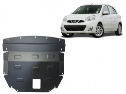 Cache sous moteur et de la boîte de vitesse Nissan Micra