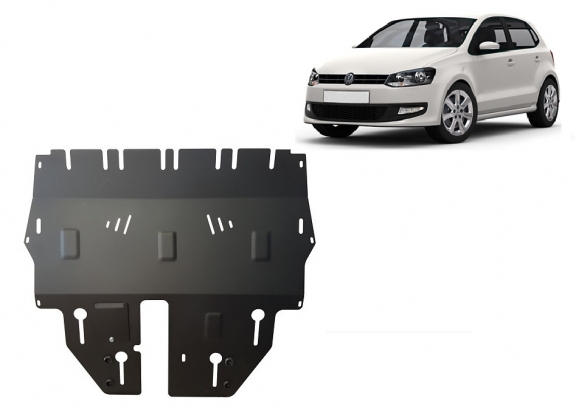 Cache sous moteur et de la boîte de vitesse Vw Polo 6R Diesel