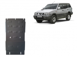 Cache de protection de la boîte de vitesse Nissan Terrano II 
