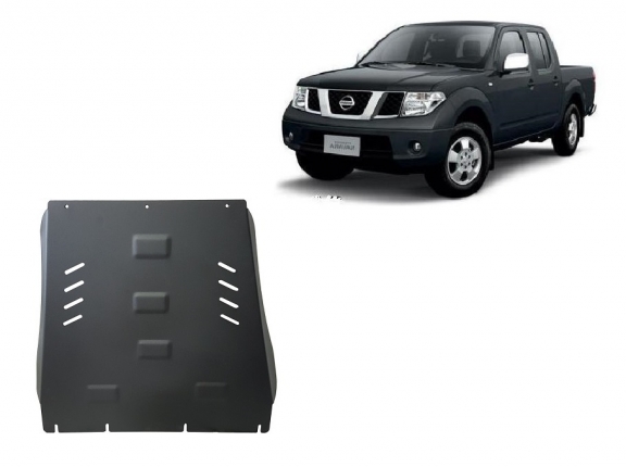 Cache de protection de la boîte de vitesse  Nissan Navara D40