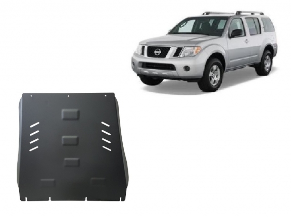 Cache de protection de la boîte de vitesse et de la différentiel Nissan Pathfinder