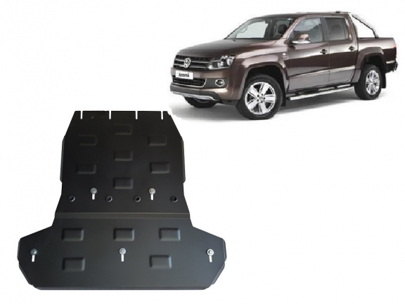 Cache de protection de la boîte de vitesse et de la différentiel Volkswagen Amarok