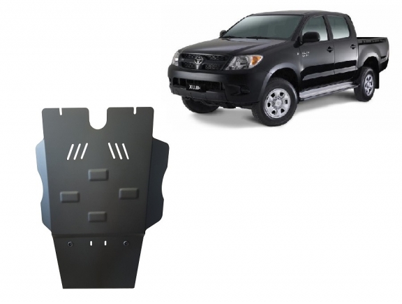 Cache de protection de la boîte de vitesse et de la différentiel Toyota Hilux
