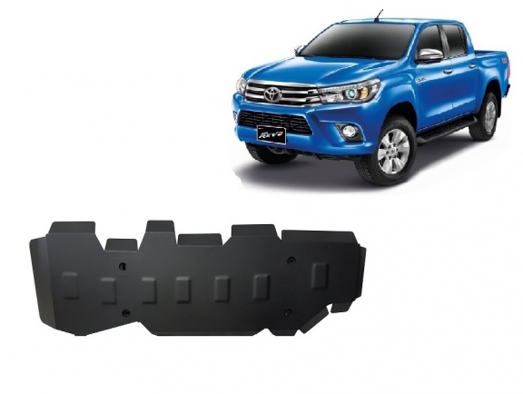Cache de protection de réservoir Toyota Hilux Revo