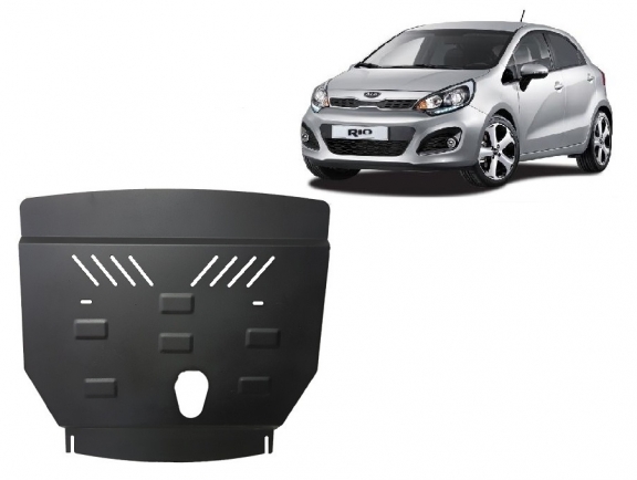 Cache sous moteur et de la boîte de vitesse Kia Rio 3