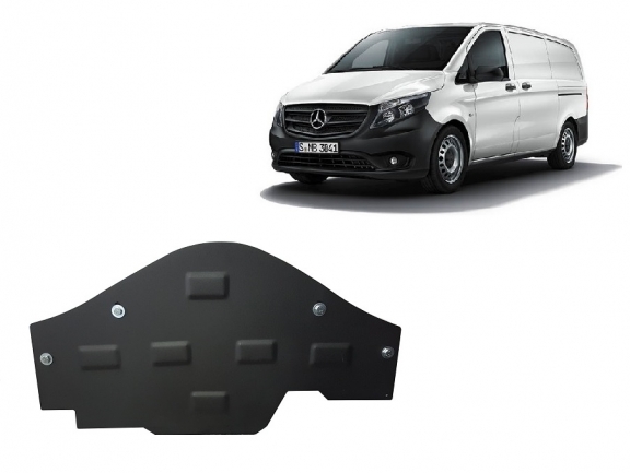 Cache de protection EGR, system STOP&GO Mercedes V-Classe W447 4x2, 1.6 D