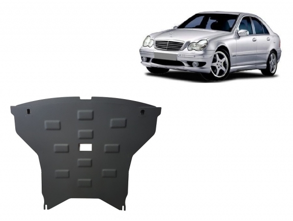 Cache sous moteur et de la radiateur Mercedes C-Class W203