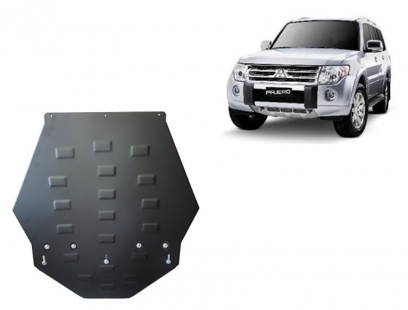 Cache de protection de la boîte de vitesse Mitsubishi Pajero 4 (V80, V90)