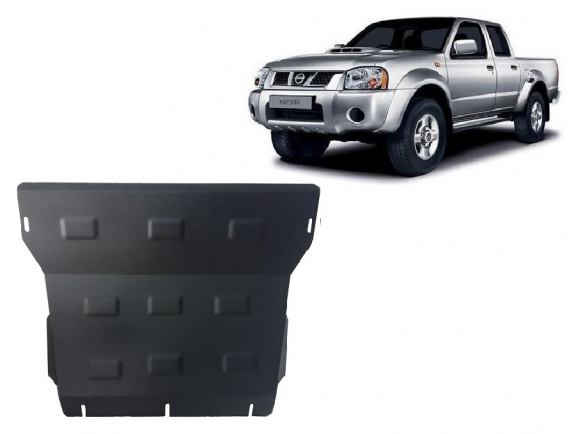 Cache sous moteur et de la radiateur Nissan Navara D22