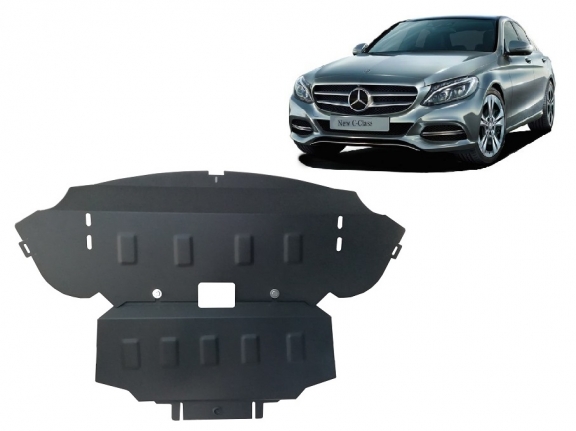 Cache sous moteur et de la radiateur Mercedes C-Class W205