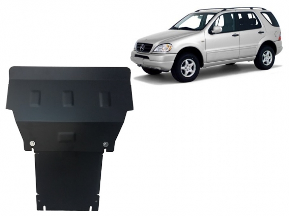 Cache sous moteur et de la radiateur Mercedes ML W163