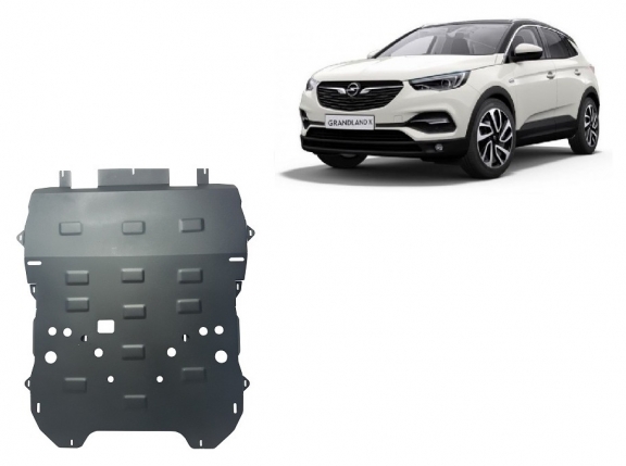 Cache sous moteur et de la boîte de vitesse Opel Grandland X