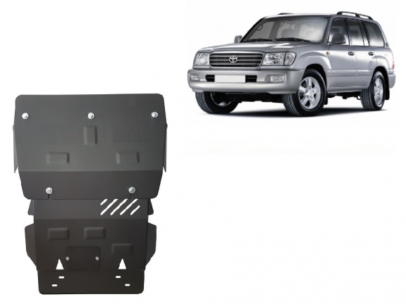 Cache sous moteur et de la radiateur Toyota Land Cruiser J100