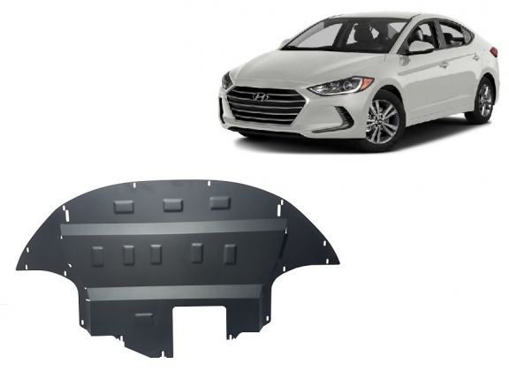 Cache sous moteur et de la boîte de vitesse  Hyundai Elantra