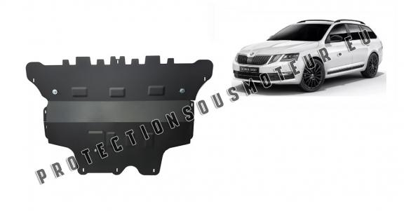 Cache sous moteur et de la boîte de vitesse Skoda Octavia 3 - Boîte de vitesse automatique