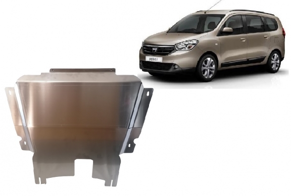 Cache sous moteur et de la boîte de vitesse DACIA LODGY - Aluminum