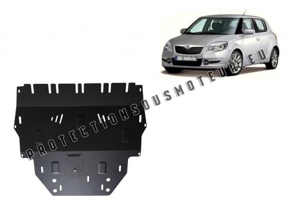 Cache sous moteur et de la boîte de vitesse Skoda Fabia 2 Diesel