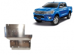 Cache de protection du différentiel  Toyota Hilux Revo - Aluminium