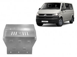 Acier galvanisé cache sous moteur et de la boîte de vitesse Volkswagen Transporter T6.1