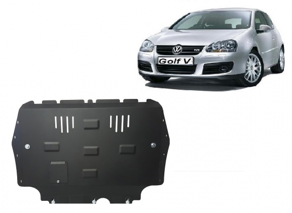 Cache sous moteur et de la boîte de vitesse Vw golf mk5