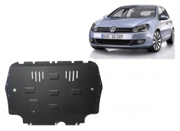Cache sous moteur et de la boîte de vitesse VW Golf 6