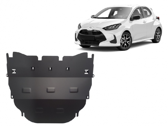 Cache sous moteur et de la boîte de vitesse Toyota Yaris XP210