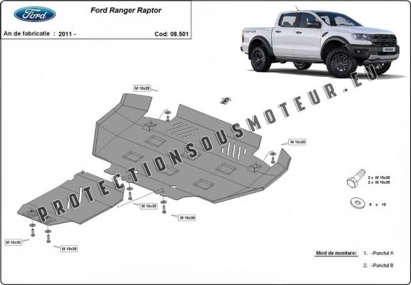 Cache Sous Moteur Ford Ranger Raptor