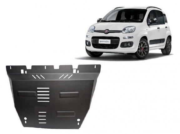 Cache sous moteur et de la boîte de vitesse Fiat Panda 4x2