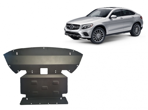 Cache sous moteur Mercedes GLC Coupe X253