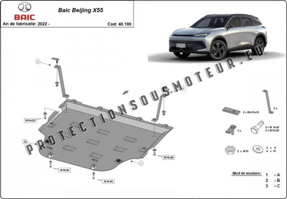 Cache Sous Moteur Audi Baic Beijing X55