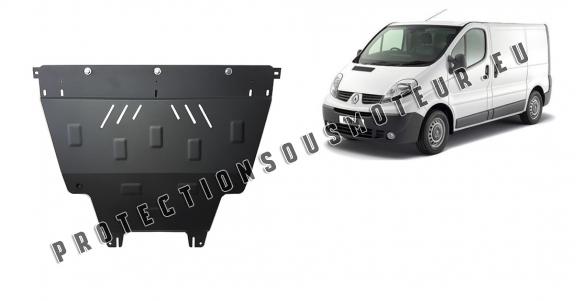 Cache sous moteur et de la boîte de vitesse Renault Trafic (2011-2014)