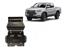 Cache sous moteur et de la radiateur Jac T8