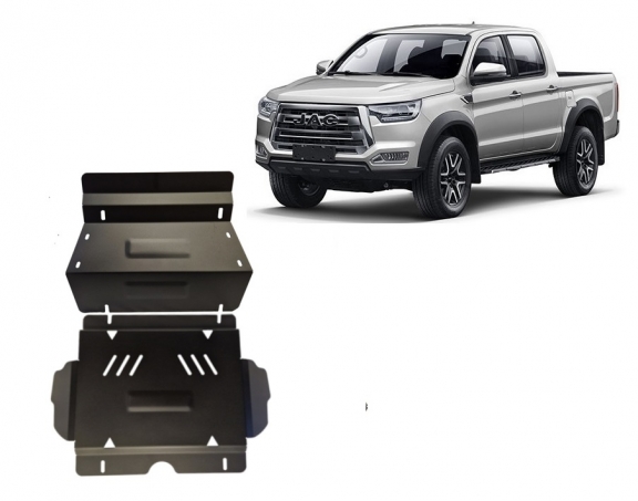 Cache sous moteur et de la radiateur Jac T8