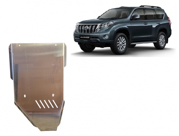 Cache de protection aluminium de la boîte de vitesse Toyota Land Cruiser 150