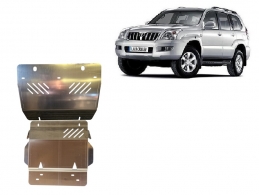 Cache Sous Moteur Toyota Land Cruiser J120 - Aluminium