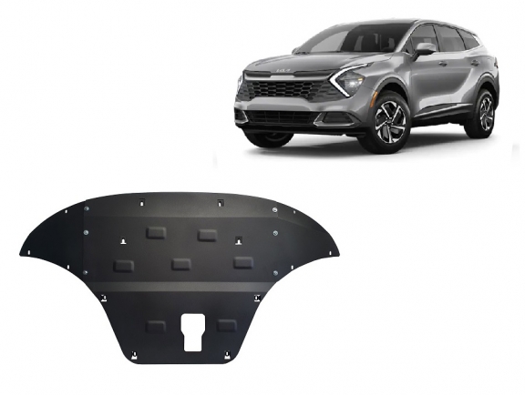 Cache sous moteur et de la boîte de vitesse Kia Sportage