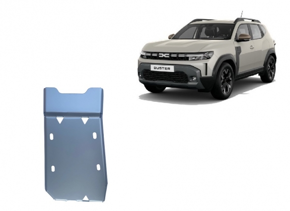 Cache de protection du différentiel en aluminium Dacia Duster 4x4