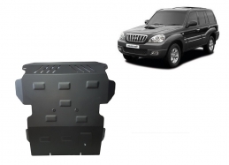 Cache sous moteur et de la radiateur Hyundai Terracan