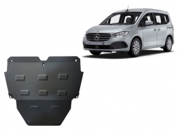 Cache sous moteur et de la boîte de vitesse Mercedes EQT